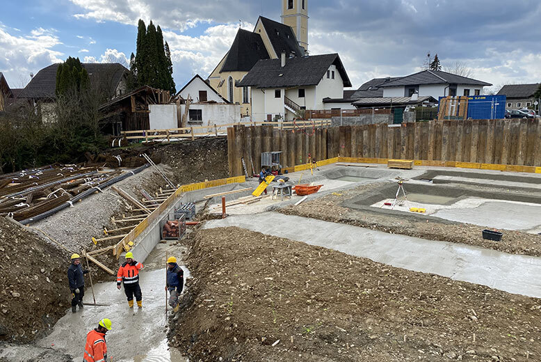 Baufortschritt Rieder4 in Anthering von Myslik Salzburg