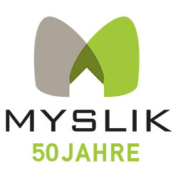 Myslik Logo 50 Jahre