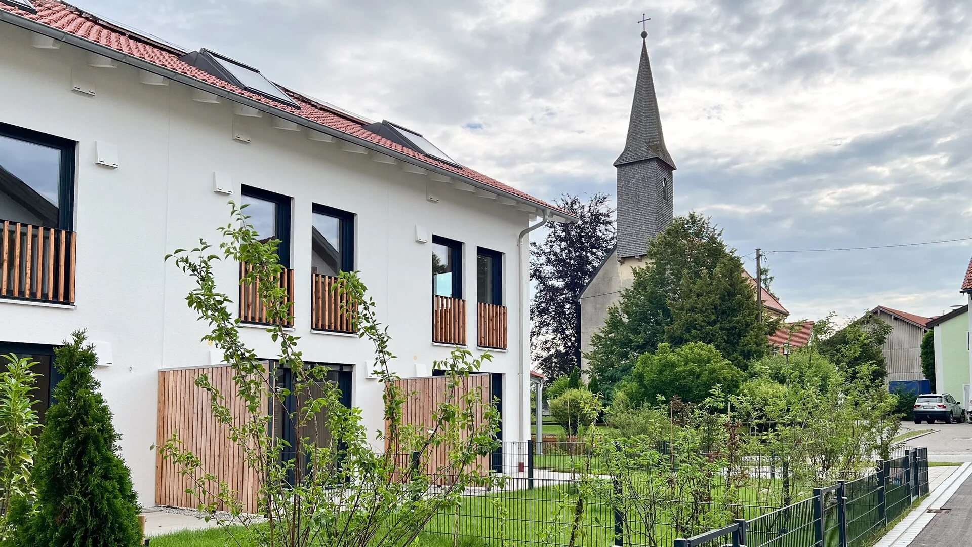 Reihenhäuser Poststrasse Grabenstätt Myslik Rosenheim