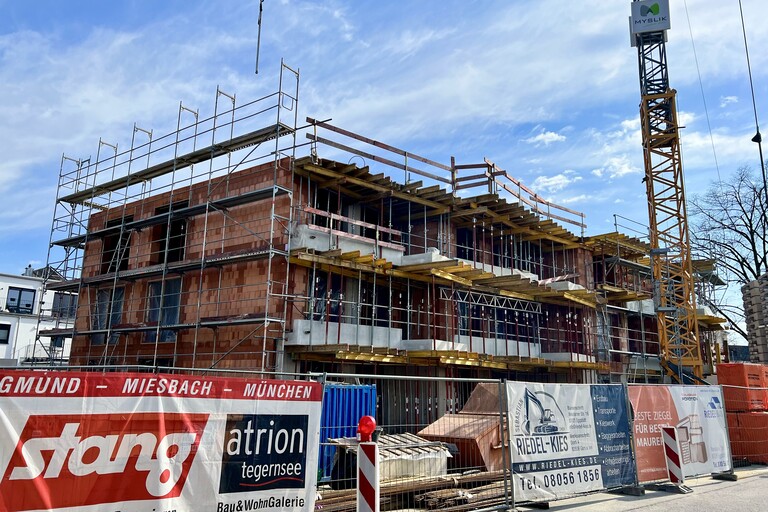 Baufortschritt La Belezza Rosenheim Myslik