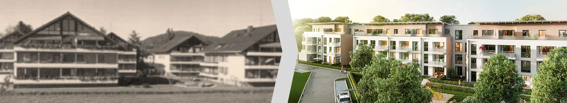 Firmengeschichte & Entwicklung der Bauprojekte von MYSLIK 