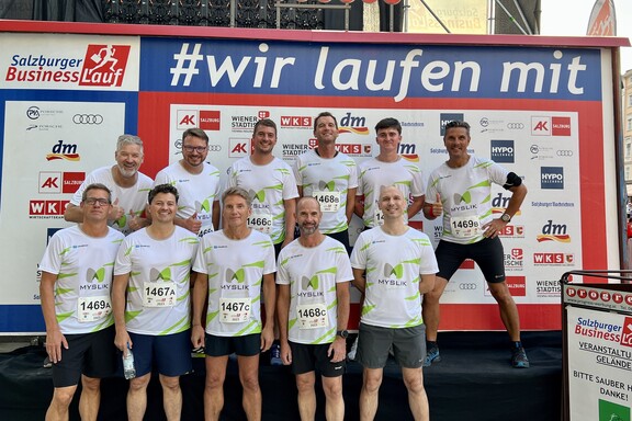  Salzburger Businesslauf Myslik Team Salzburg und Bayern