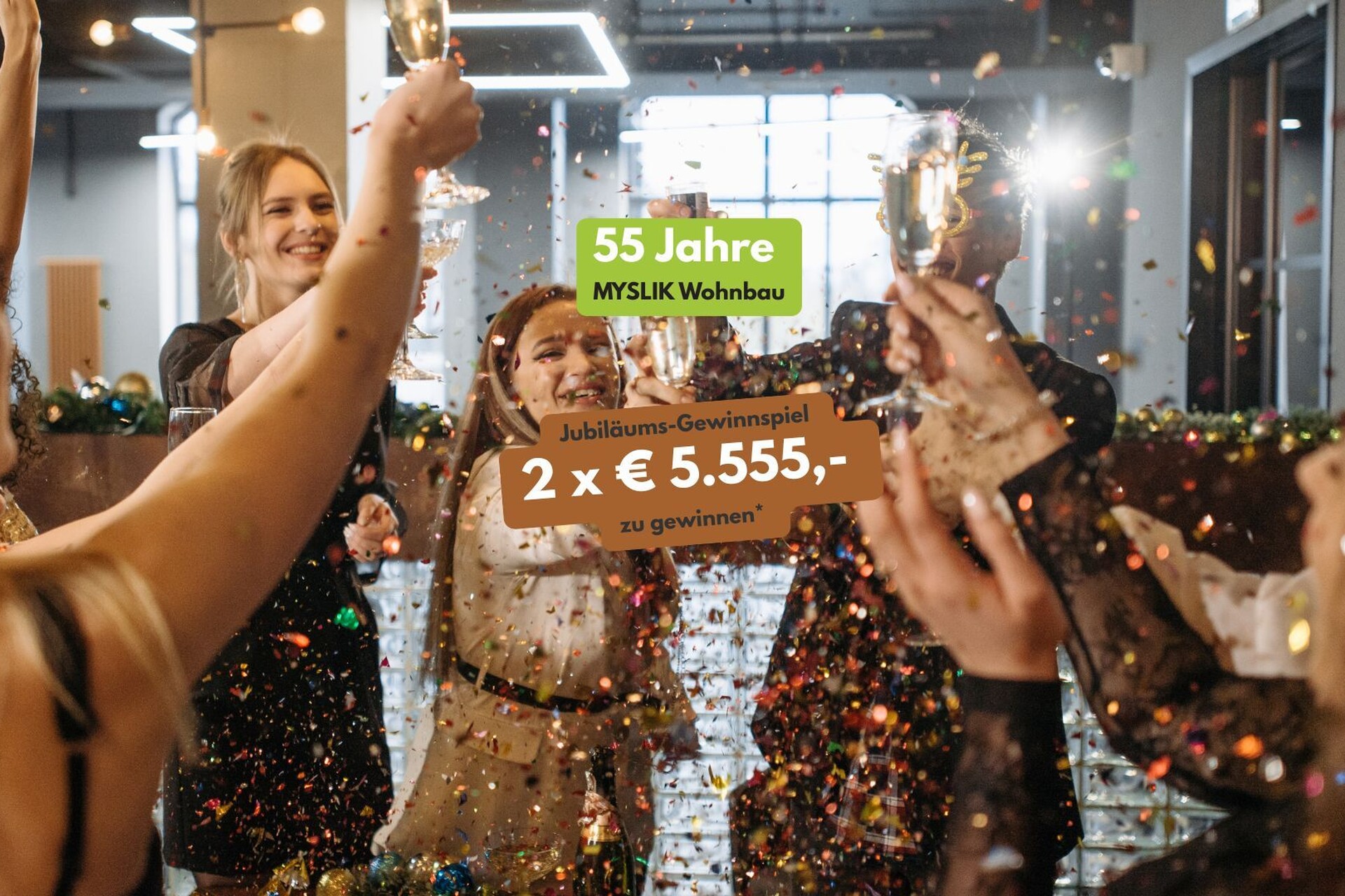 55 Jahre Myslik Jubiläums-Gewinnspiel