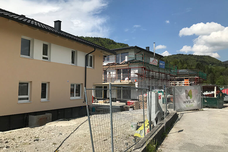 Baufortschritt Adneter Wies Adnet-Seidenau Myslik Salzburg