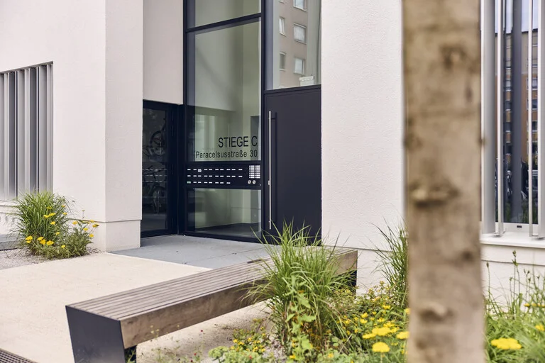 Paracelsus Garten Myslik Salzburg Eingang