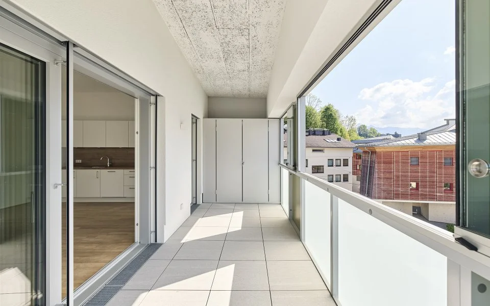 Beispielfoto vom Balkon der Nachbarwohnung
